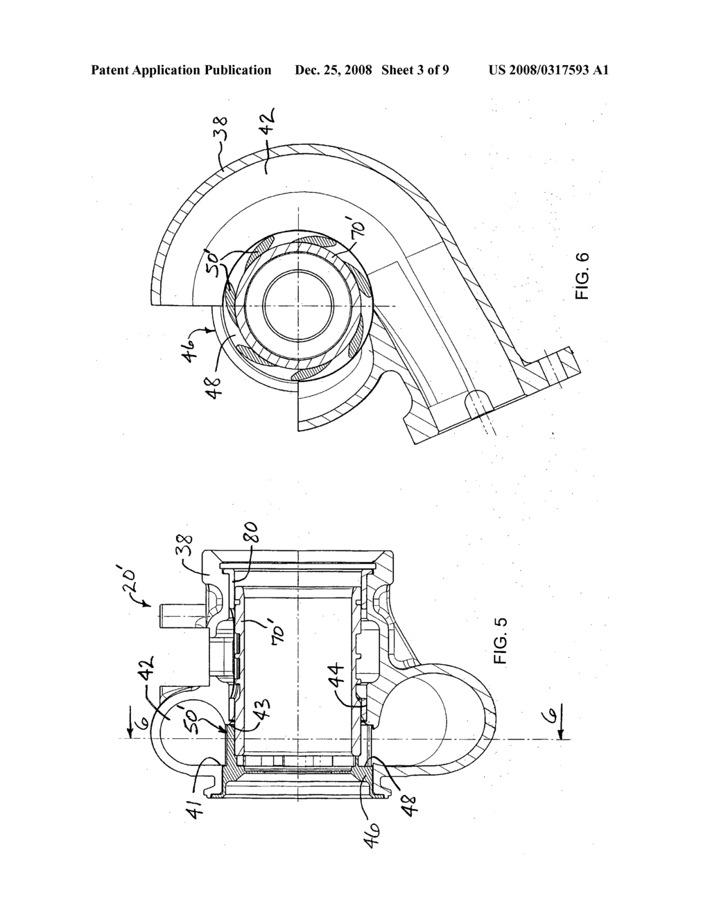 Turbocharger with Stepped Two-Stage Vane Nozzle - diagram, schematic, and image 04