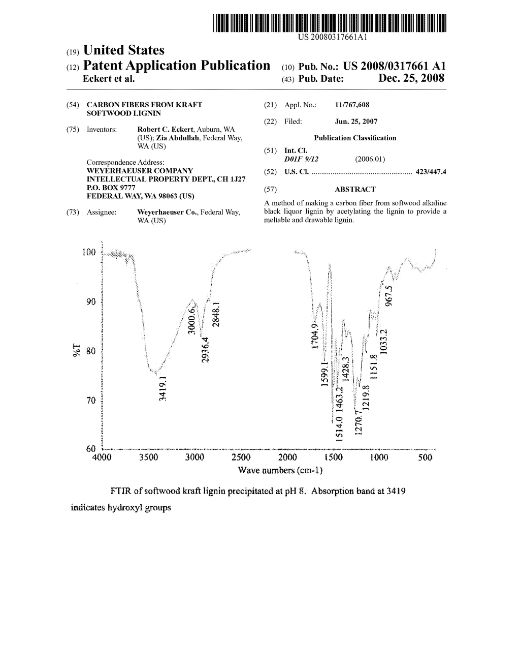 Carbon fibers from kraft softwood lignin - diagram, schematic, and image 01