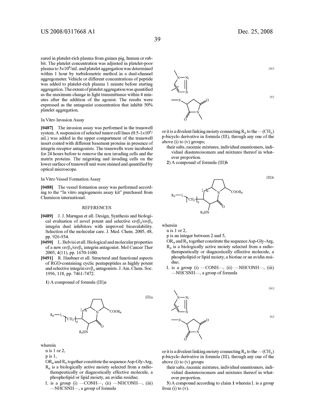 Integrin Targeted Synthetic Ligands for Diagnostic and Therapeutic Applications - diagram, schematic, and image 64