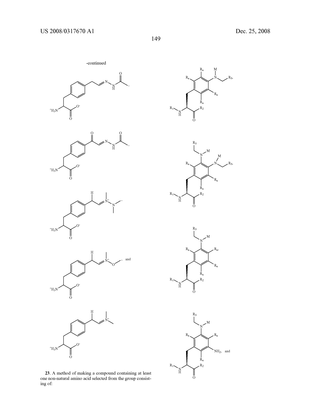 Compositions Containing, Methods Involving, and Uses of Non-Natural Amino Acids and Polypeptides - diagram, schematic, and image 190