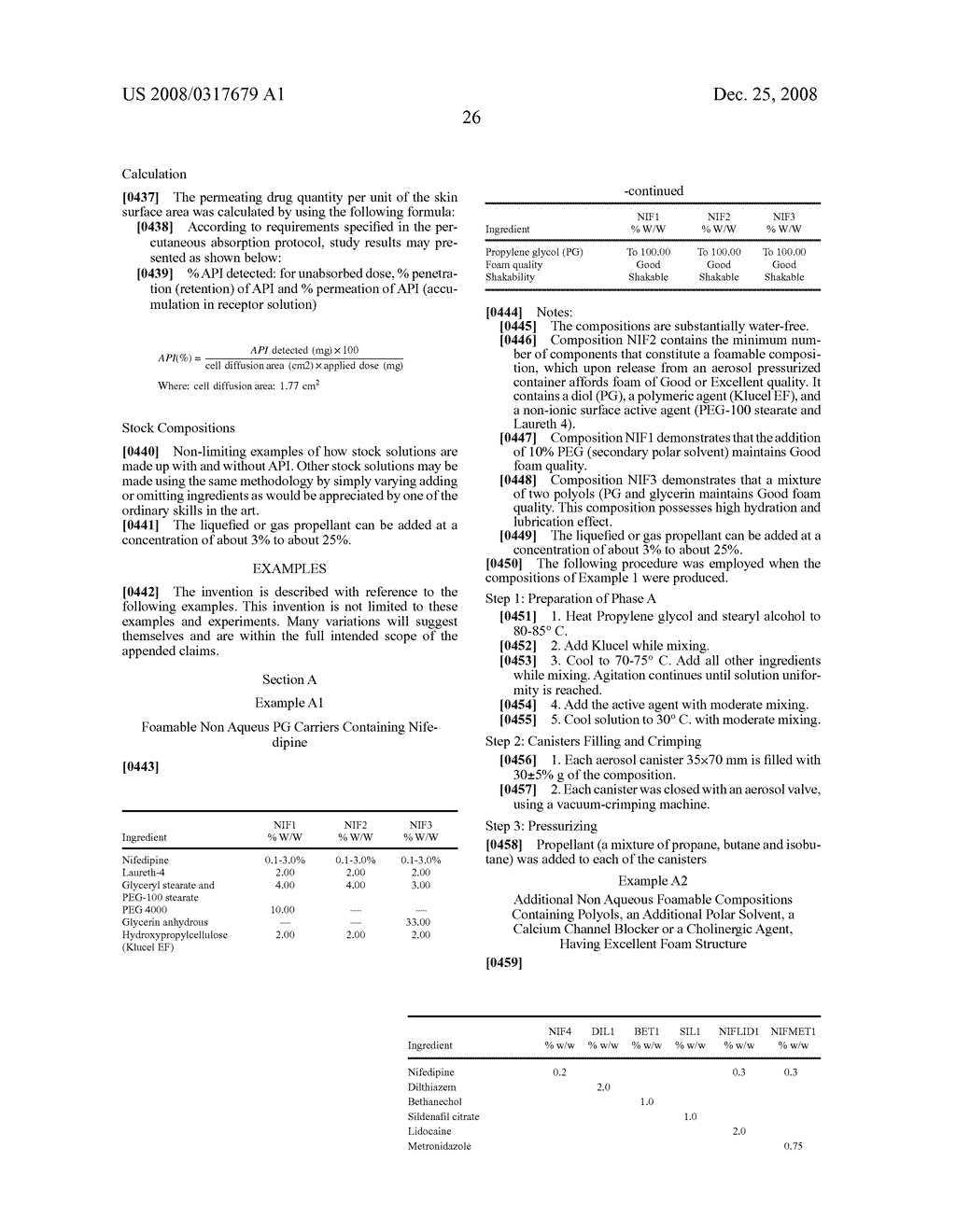 FOAMABLE COMPOSITIONS AND KITS COMPRISING ONE OR MORE OF A CHANNEL AGENT, A CHOLINERGIC AGENT, A NITRIC OXIDE DONOR, AND RELATED AGENTS AND THEIR USES - diagram, schematic, and image 32