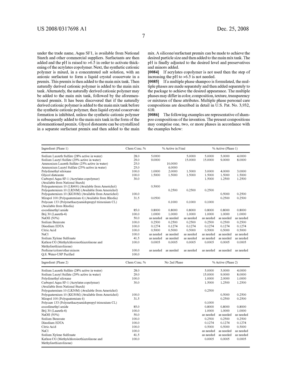 Personal Care Compositions Containing At Least Two Cationic Polymers and an Anionic Surfactant - diagram, schematic, and image 08