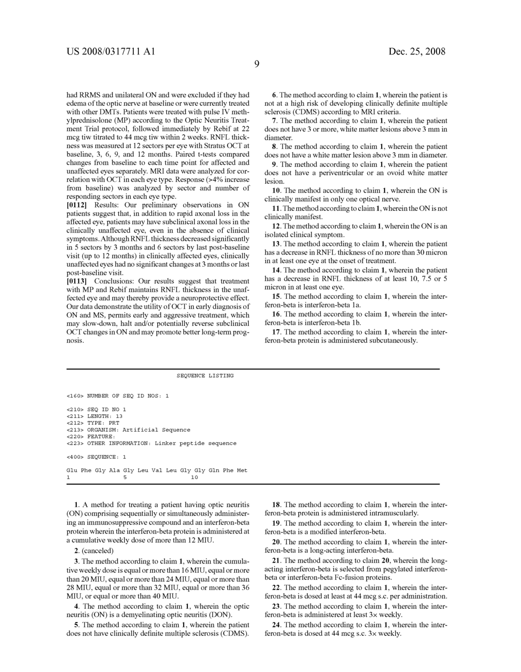 Treatment of Optic Neuritis - diagram, schematic, and image 10