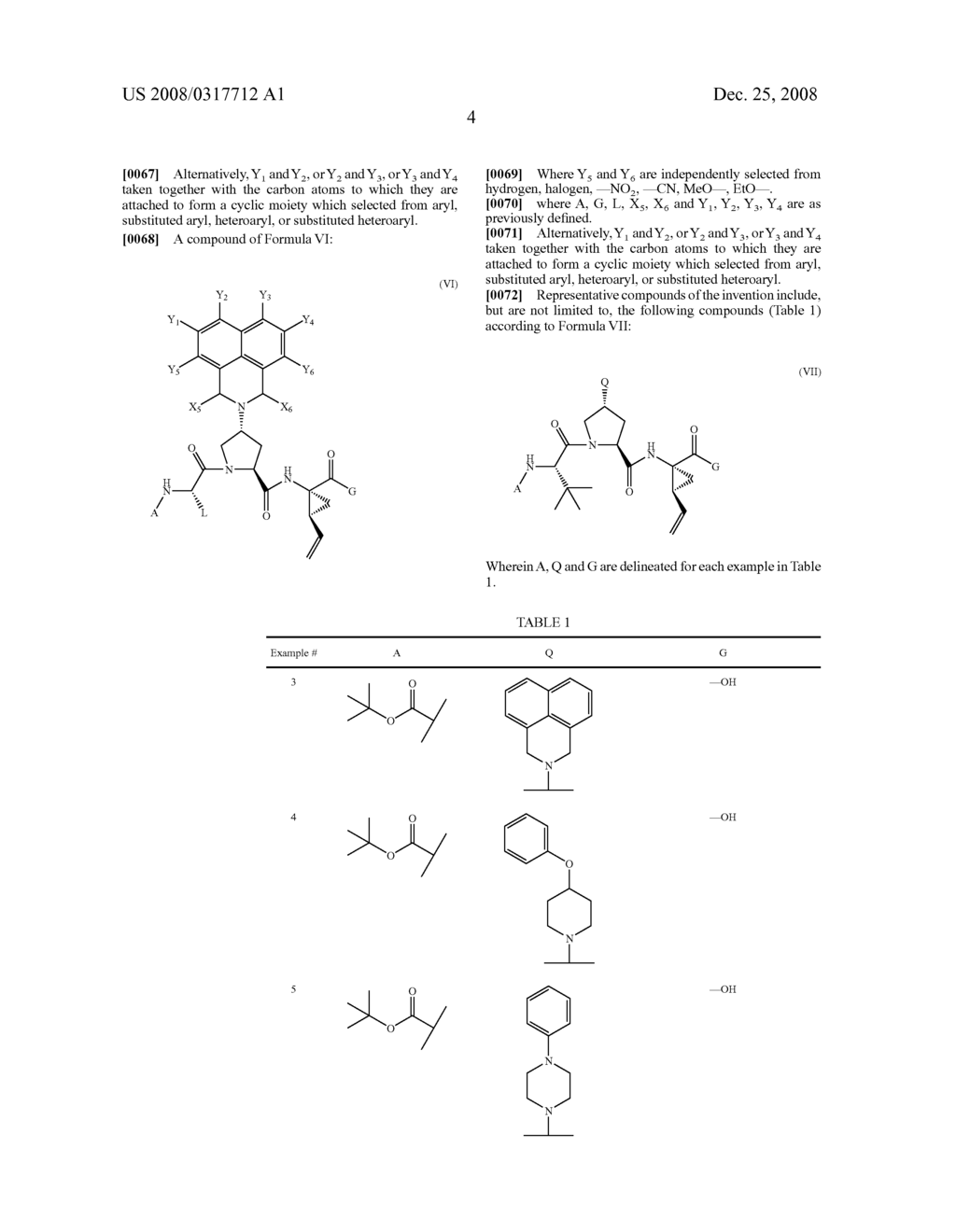 ARYLPIPERIDINYL AND ARYLPYRROLIDINYL TRIPEPTIDE HEPATITIS C SERINE PROTEASE INHIBITORS - diagram, schematic, and image 05