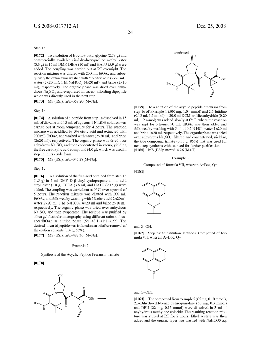 ARYLPIPERIDINYL AND ARYLPYRROLIDINYL TRIPEPTIDE HEPATITIS C SERINE PROTEASE INHIBITORS - diagram, schematic, and image 25