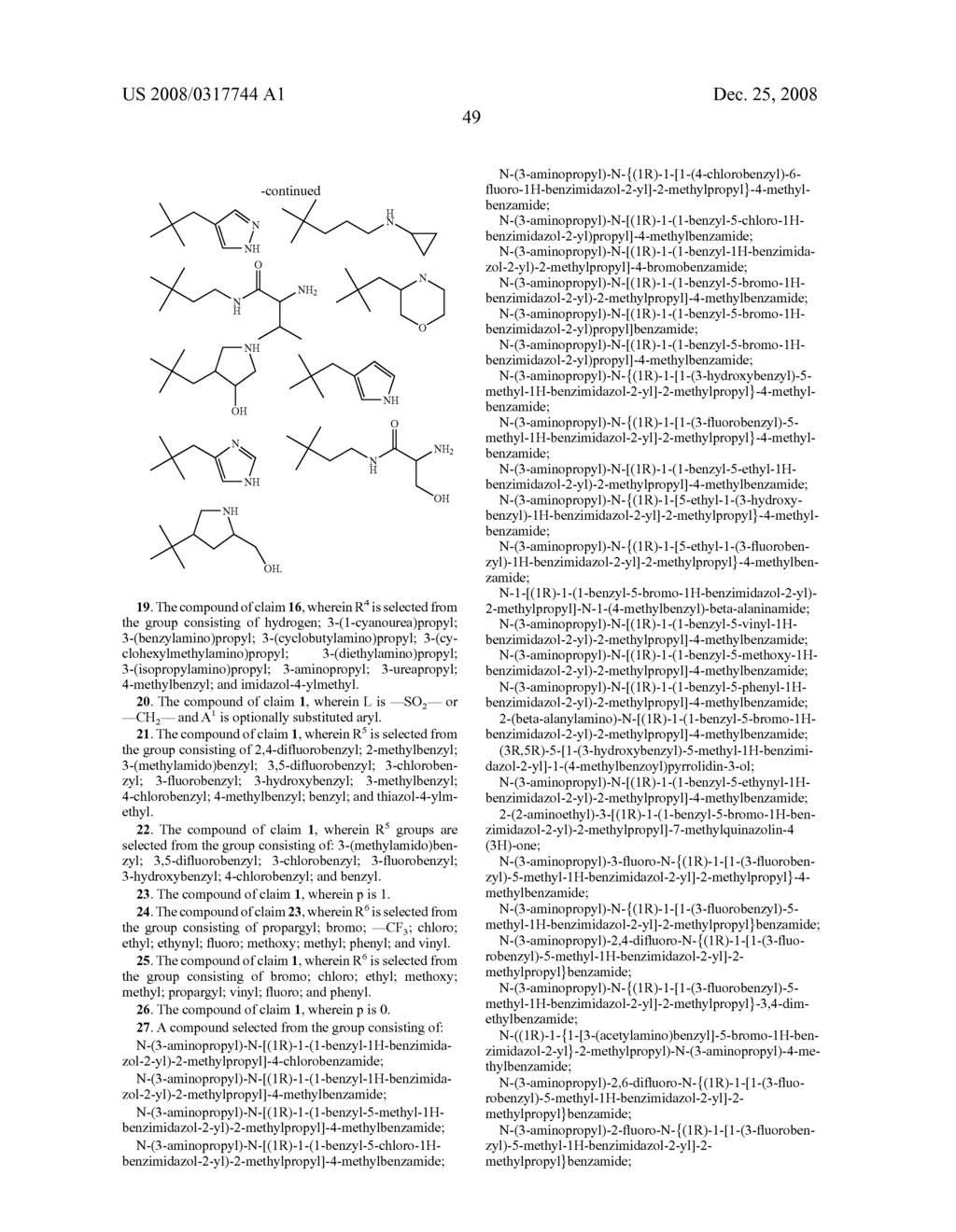 Indole and Benzimidazole Derivatives - diagram, schematic, and image 50