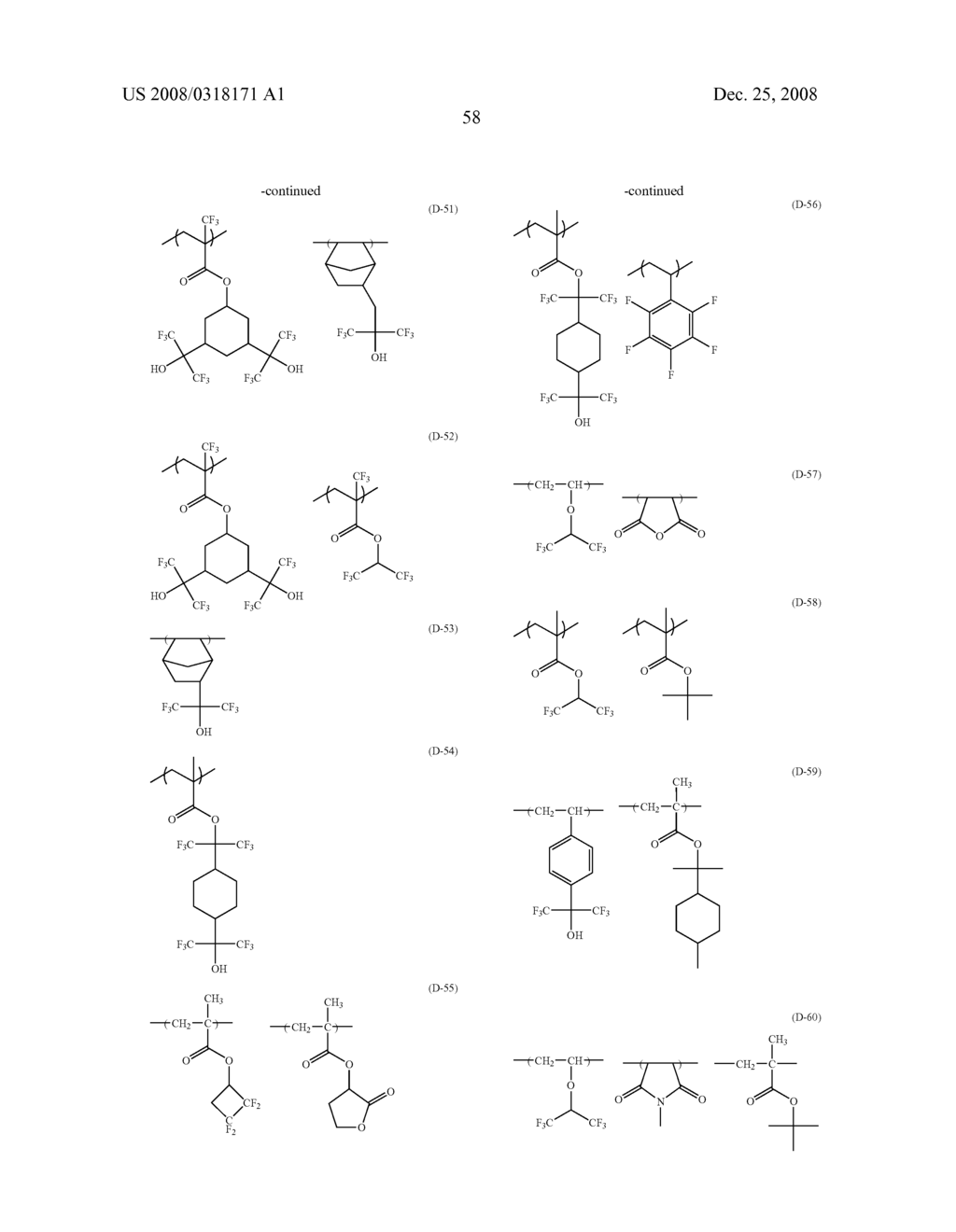 METHOD OF FORMING PATTERNS - diagram, schematic, and image 63