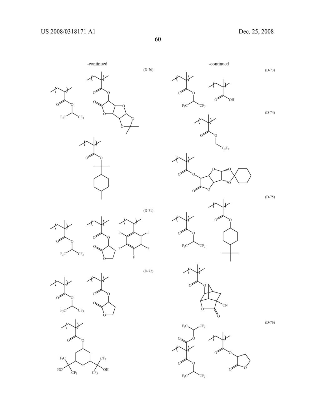 METHOD OF FORMING PATTERNS - diagram, schematic, and image 65