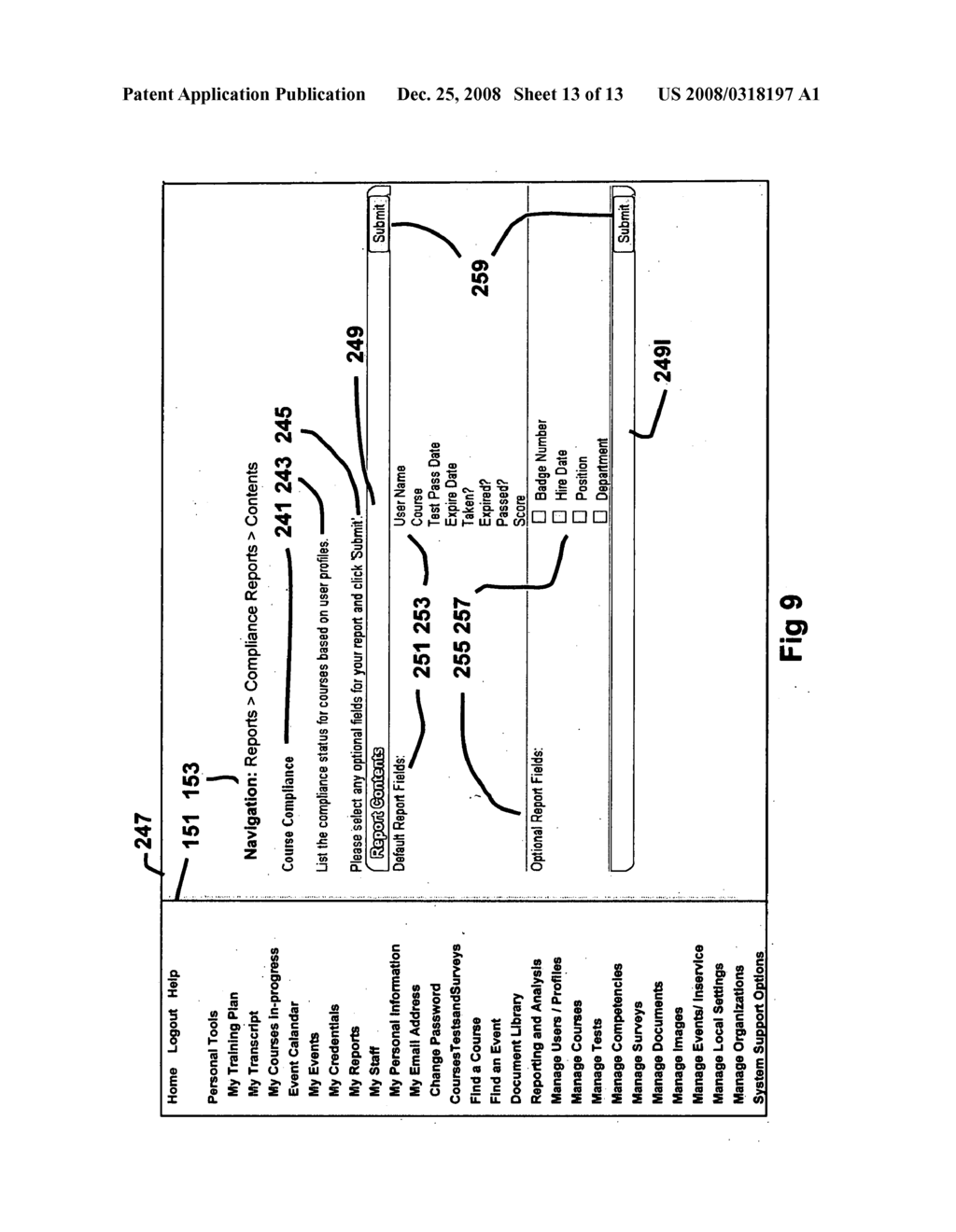 Method and system for education compliance and competency management - diagram, schematic, and image 14