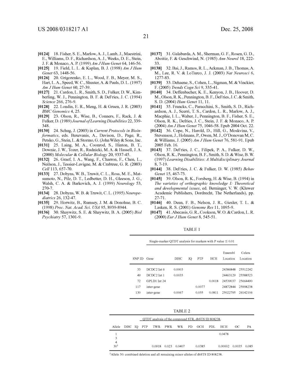 Identification of Gene Associated with Reading Disability and Uses Therefor - diagram, schematic, and image 28