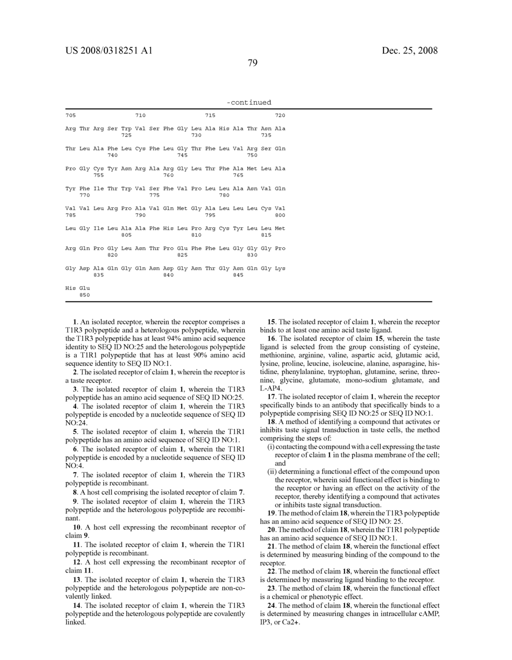 Mammalian Sweet And Amino Acid Heterodimeric Taste Receptors - diagram, schematic, and image 103