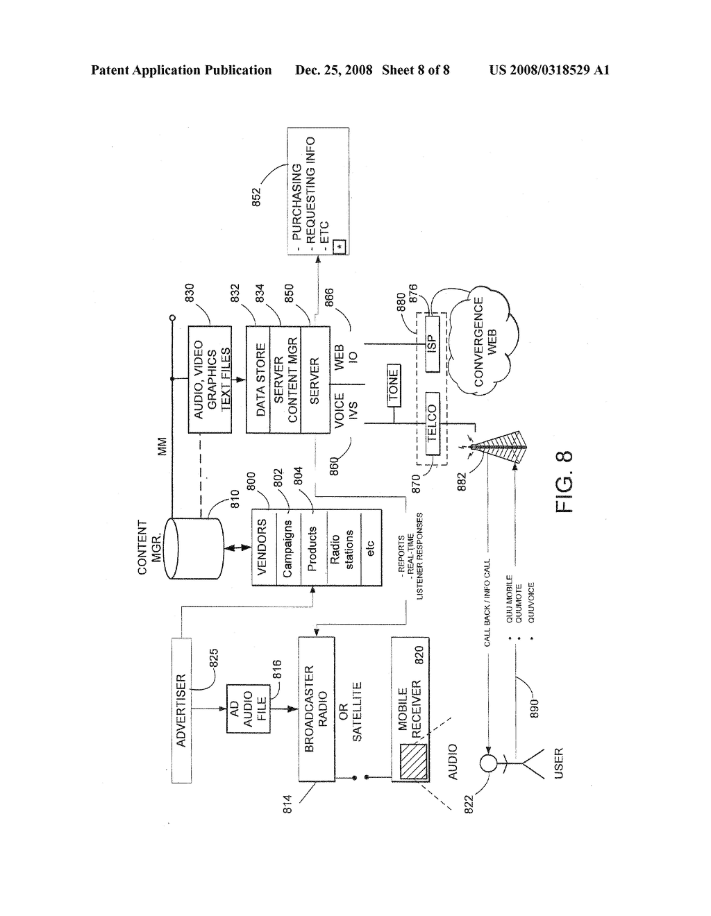 INTERACTIVE RADIO ADVERTISING AND SOCIAL NETWORKING - diagram, schematic, and image 09