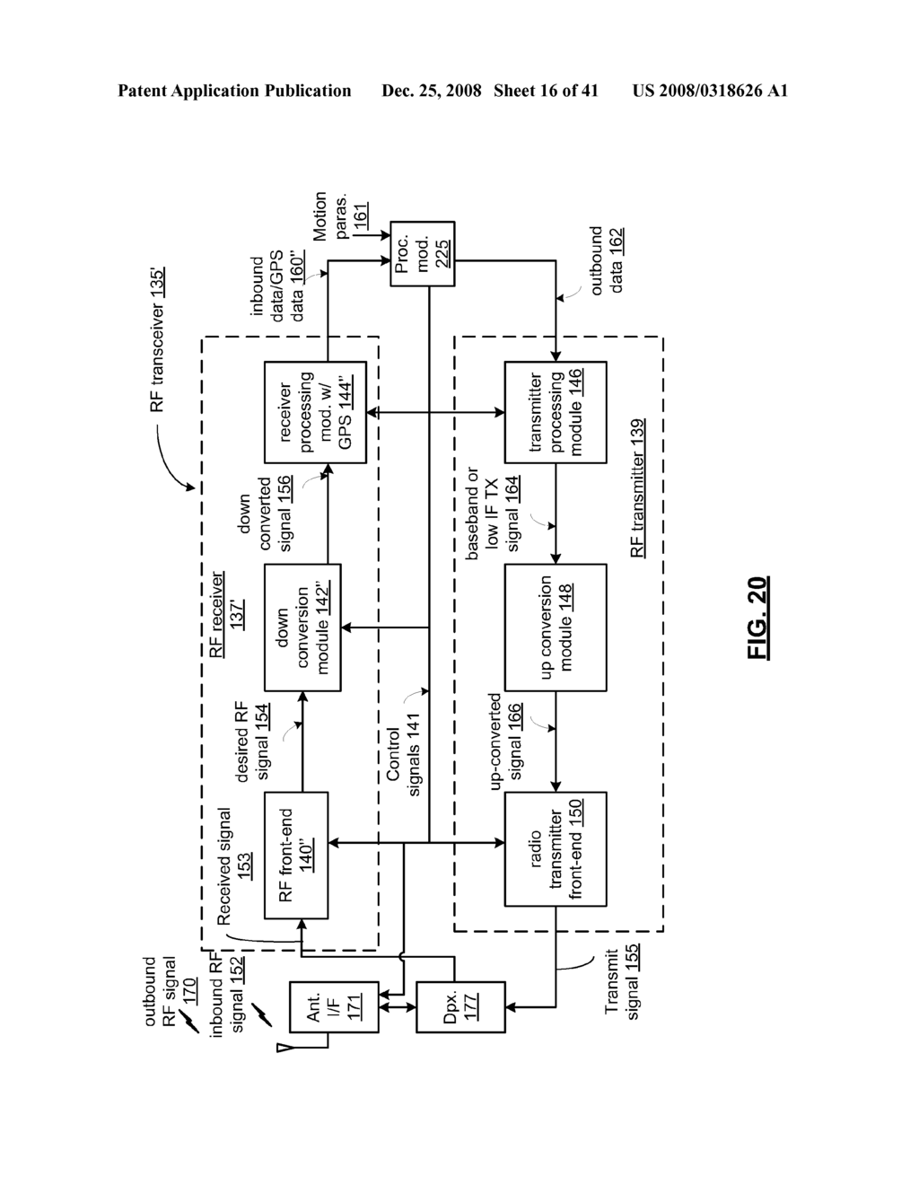 MULTI-MODE MOBILE COMMUNICATION DEVICE WITH MOTION SENSOR AND METHODS FOR USE THEREWITH - diagram, schematic, and image 17