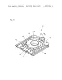 Excessive Rotation Preventing Structure for Rotation Supporting Mechanism and Portable Terminal diagram and image