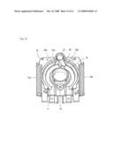 Excessive Rotation Preventing Structure for Rotation Supporting Mechanism and Portable Terminal diagram and image