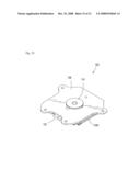 Excessive Rotation Preventing Structure for Rotation Supporting Mechanism and Portable Terminal diagram and image