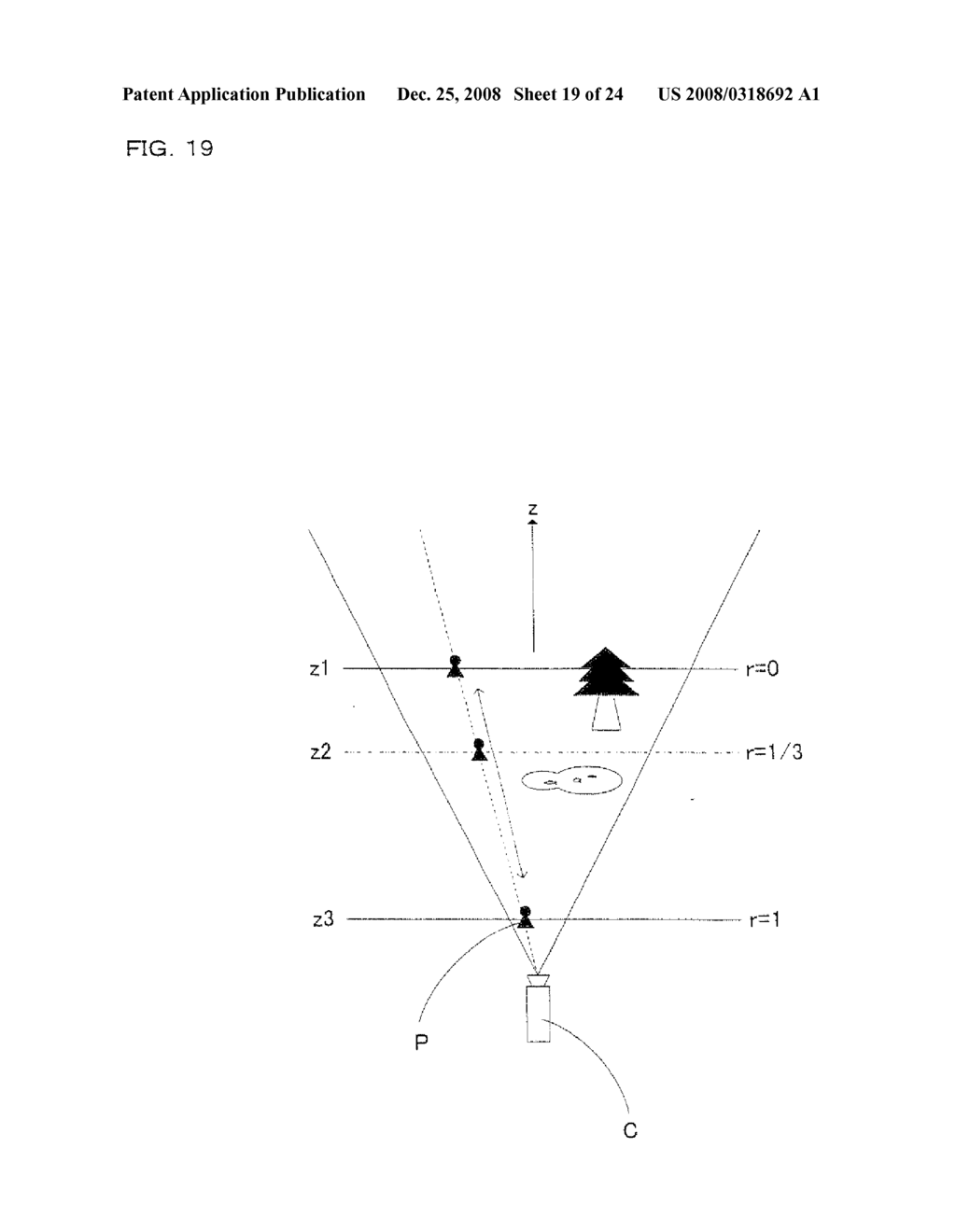 STORAGE MEDIUM STORING VIDEO GAME PROGRAM FOR CALCULATING A DISTANCE BETWEEN A GAME CONTROLLER AND A REFERENCE - diagram, schematic, and image 20