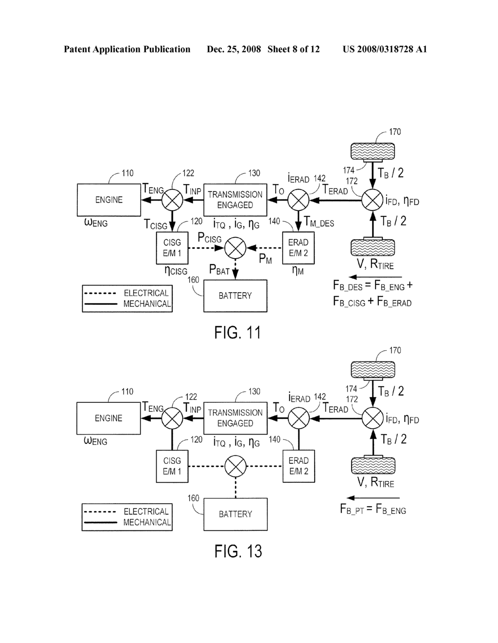 NEGATIVE DRIVELINE TORQUE CONTROL INCORPORATING TRANSMISSION STATE SELECTION FOR A HYBRID VEHICLE - diagram, schematic, and image 09