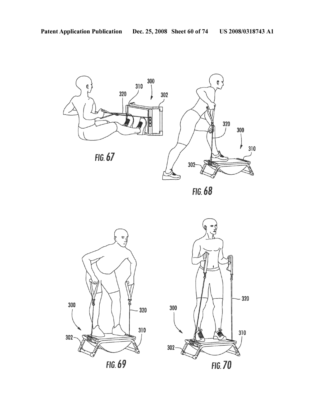 UNSTEADY EXERCISE PLATFORM HAVING RESISTANCE BANDS - diagram, schematic, and image 61