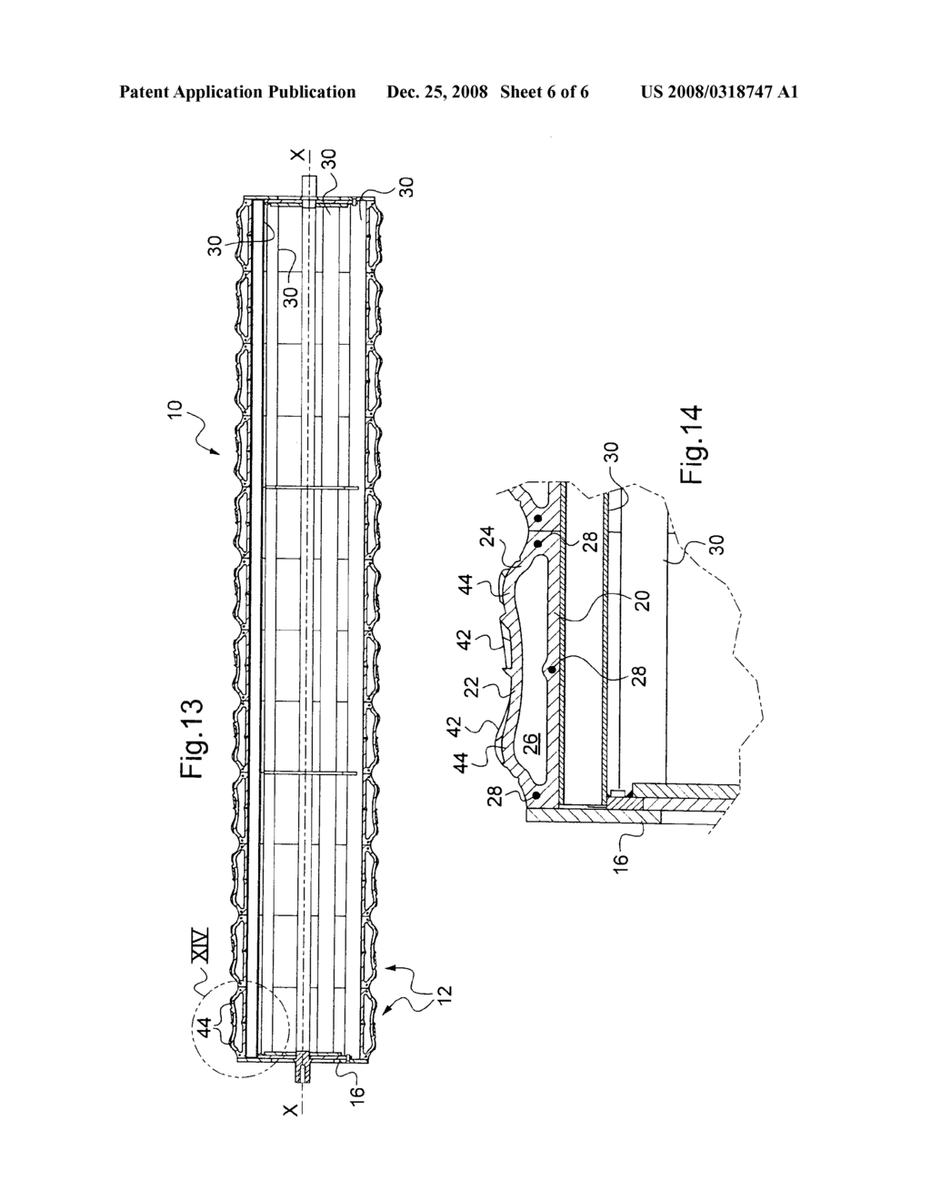 ROLLER WITH SEMI-HOLLOW PNEUMATIC TYRES FOR AGRICULTURAL MACHINERY, NOTABLY A ROLLER THAT CAN BE COMBINED WITH A SEED DRILL OR A GROUND PREPARATION TOOL - diagram, schematic, and image 07