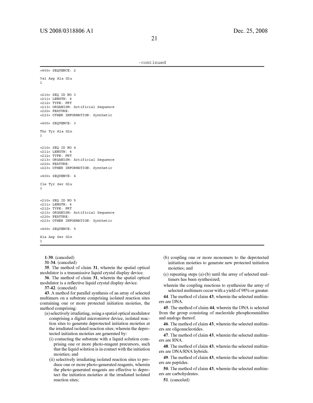 DEVICE FOR CHEMICAL AND BIOCHEMICAL REACTIONS USING PHOTO-GENERATED REAGENTS - diagram, schematic, and image 48