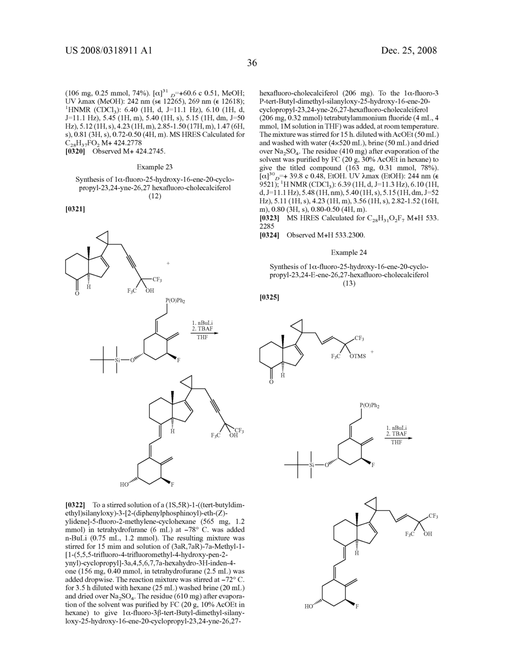 20-Cyclopropyl, 26,27-Alkyl/Haloalkyl Vitamin D3 Compounds and Methods of Use Thereof - diagram, schematic, and image 41