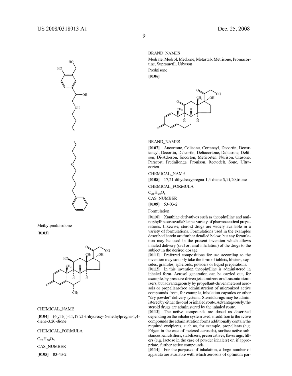 Combination of Methylxanthine Compounds and Steroids to Treat Chronic Respiratory Diseases - diagram, schematic, and image 15