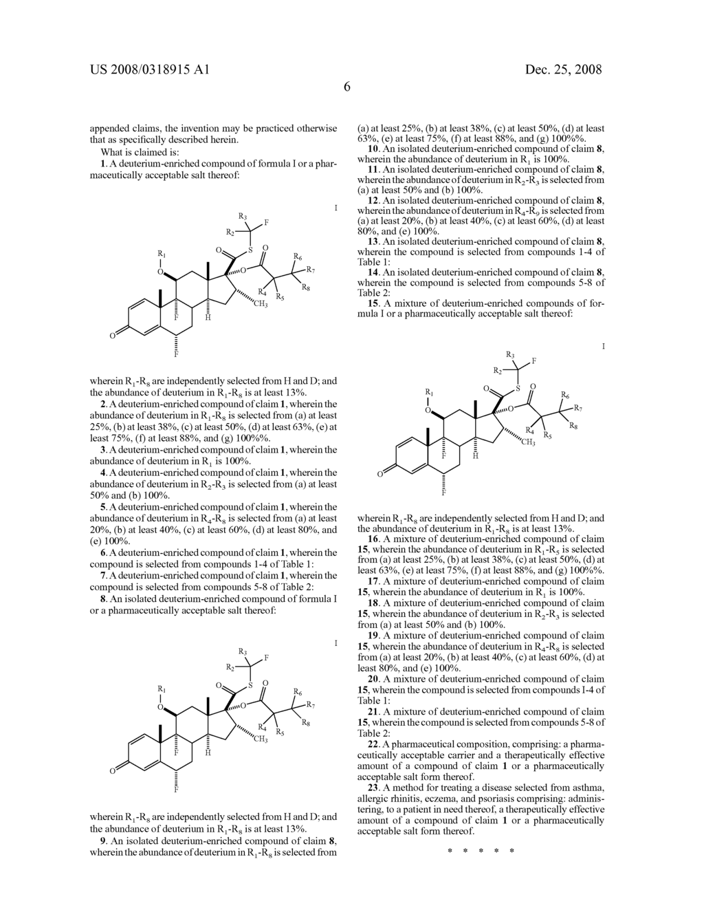 DEUTERIUM-ENRICHED FLUTICASONE PROPIONATE - diagram, schematic, and image 07