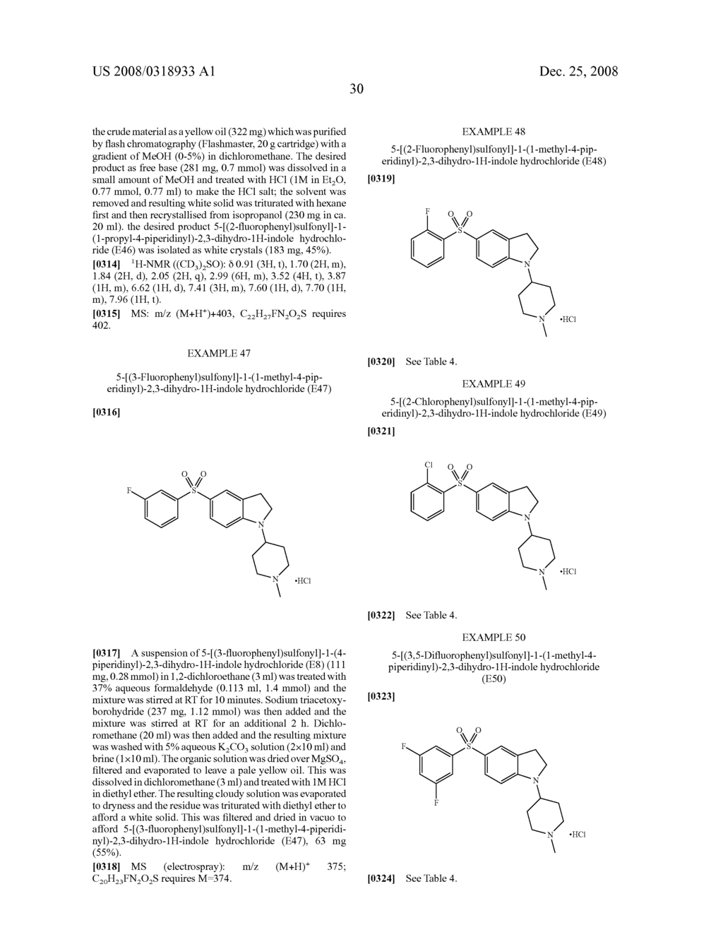 5-Sulfonyl-1-Piperidinyl Substituted Indole Derivatives as 5-Ht6 Receptor Antagonists for the Treatment of Cns Disorders - diagram, schematic, and image 31