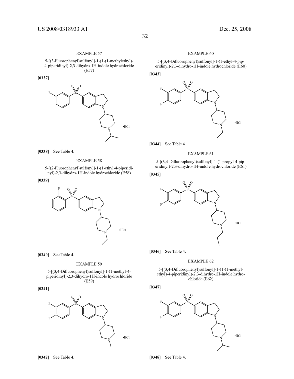 5-Sulfonyl-1-Piperidinyl Substituted Indole Derivatives as 5-Ht6 Receptor Antagonists for the Treatment of Cns Disorders - diagram, schematic, and image 33