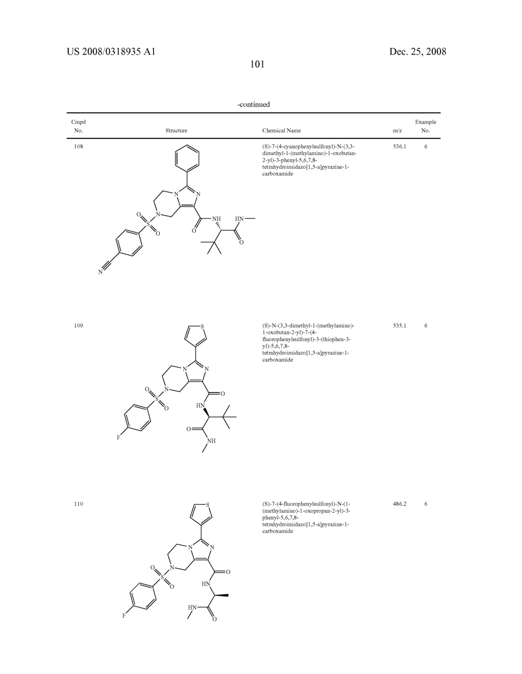 SUBSTITUTED IMIDAZOHETEROCYCLES - diagram, schematic, and image 105