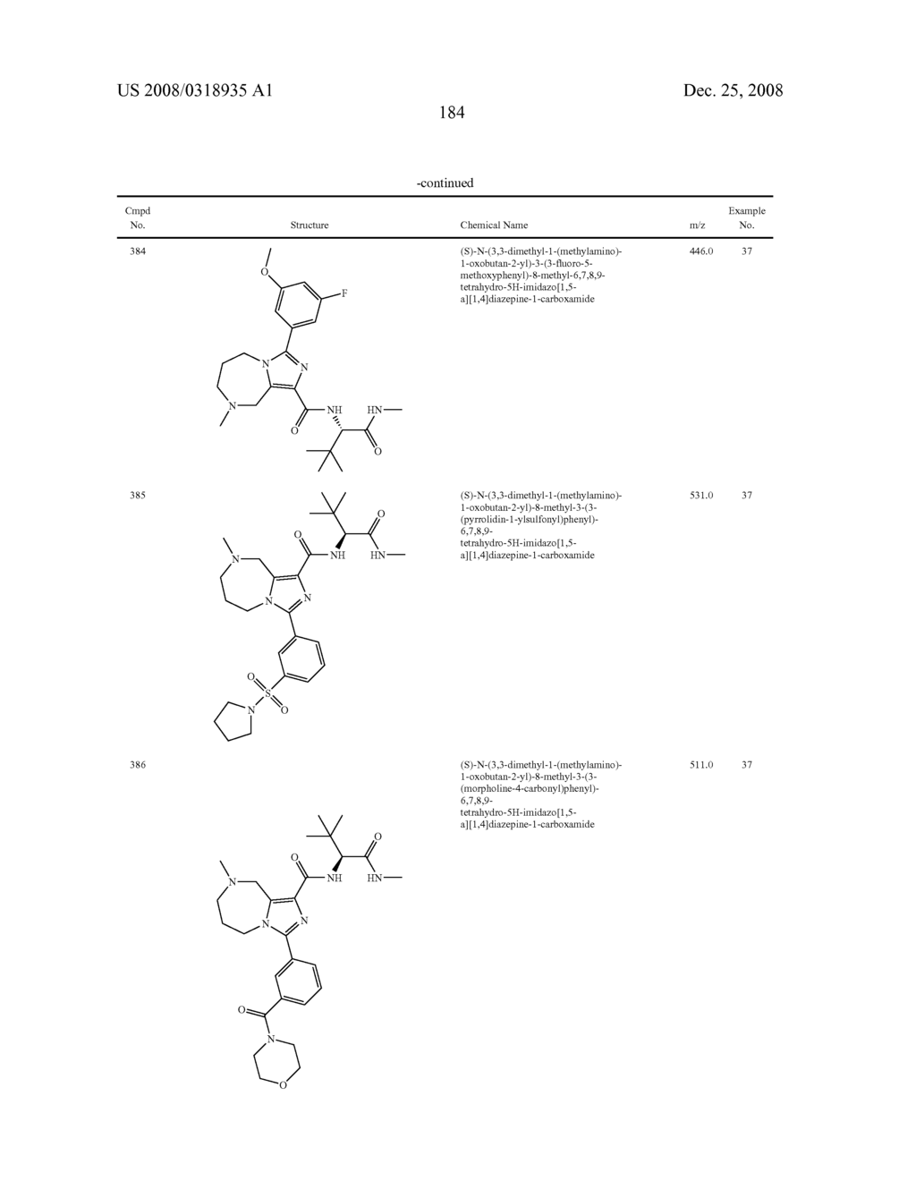 SUBSTITUTED IMIDAZOHETEROCYCLES - diagram, schematic, and image 188