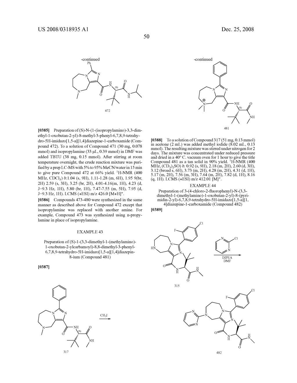 SUBSTITUTED IMIDAZOHETEROCYCLES - diagram, schematic, and image 54