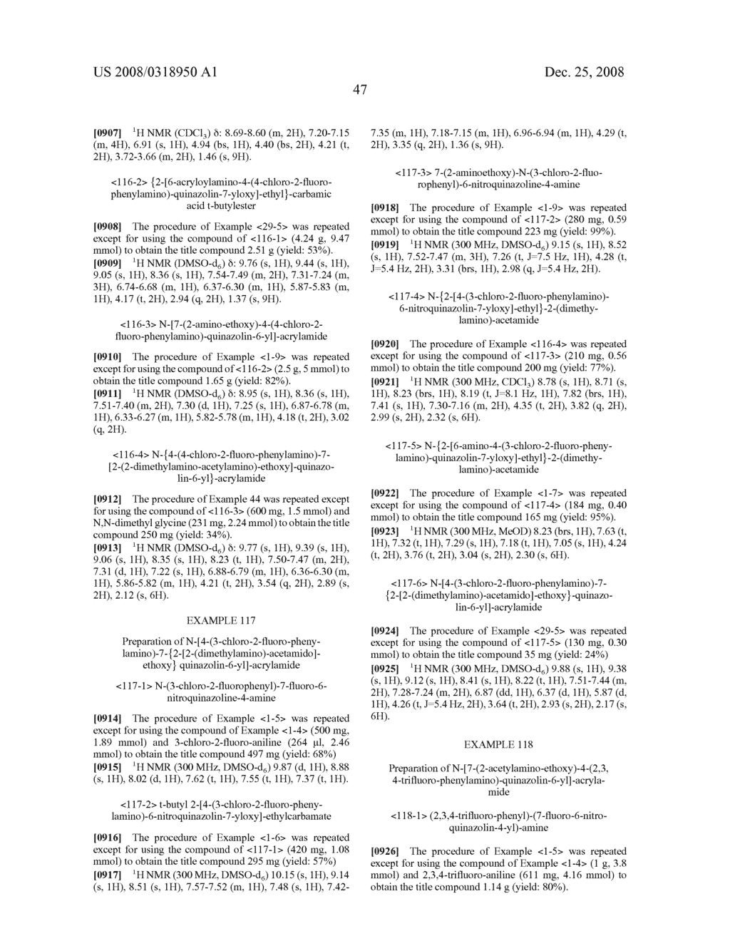 Quinazoline Derivatives as a Multiplex Inhibitor and Method For the Preparation Thereof - diagram, schematic, and image 48