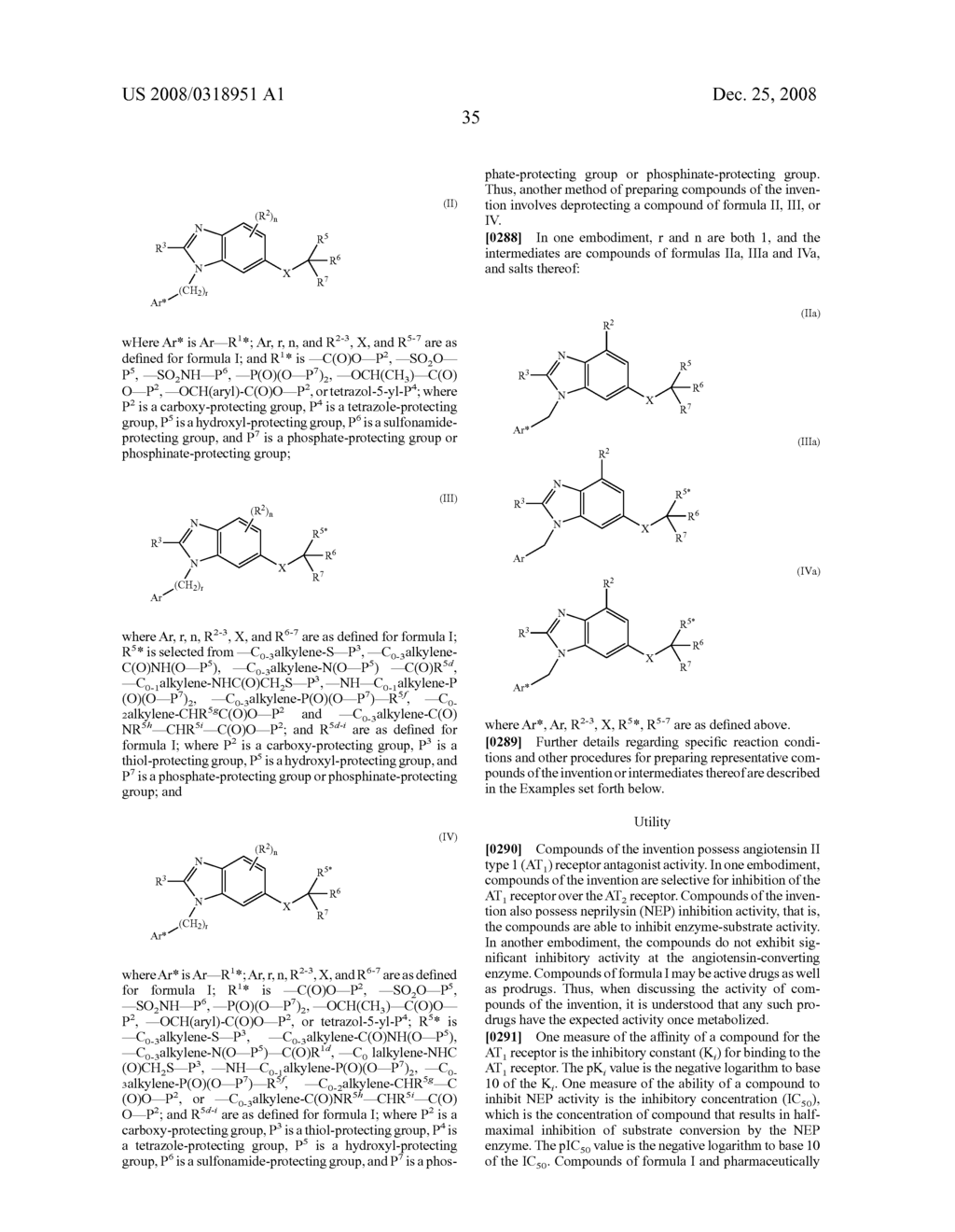 Dual-acting benzoimidazole antihypertensive agents - diagram, schematic, and image 36