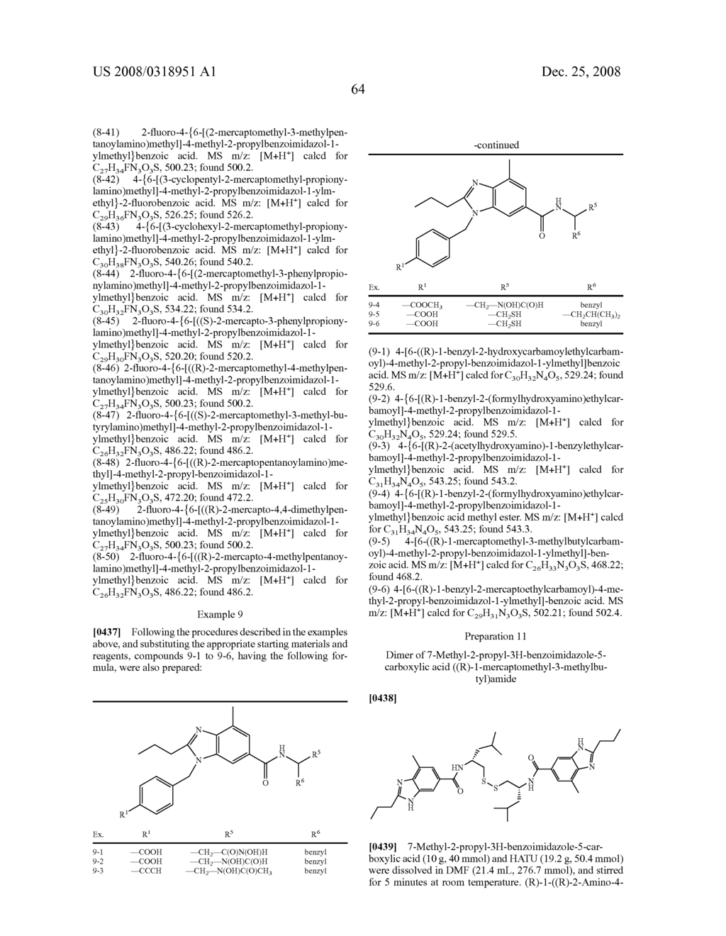 Dual-acting benzoimidazole antihypertensive agents - diagram, schematic, and image 65