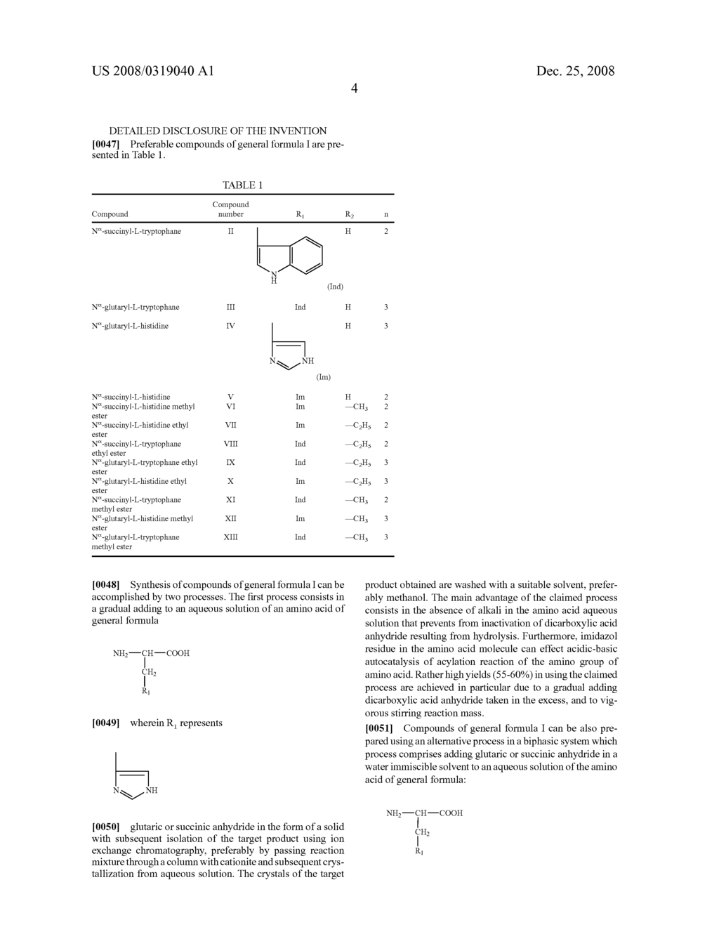 N-Acylic Aminoacid Derivatives, Method For The Production Thereof, Pharmacological Composition And The Use In The Form Anti-Allergic, Anti-Inflammatory And Hypolipidemic Agents - diagram, schematic, and image 05