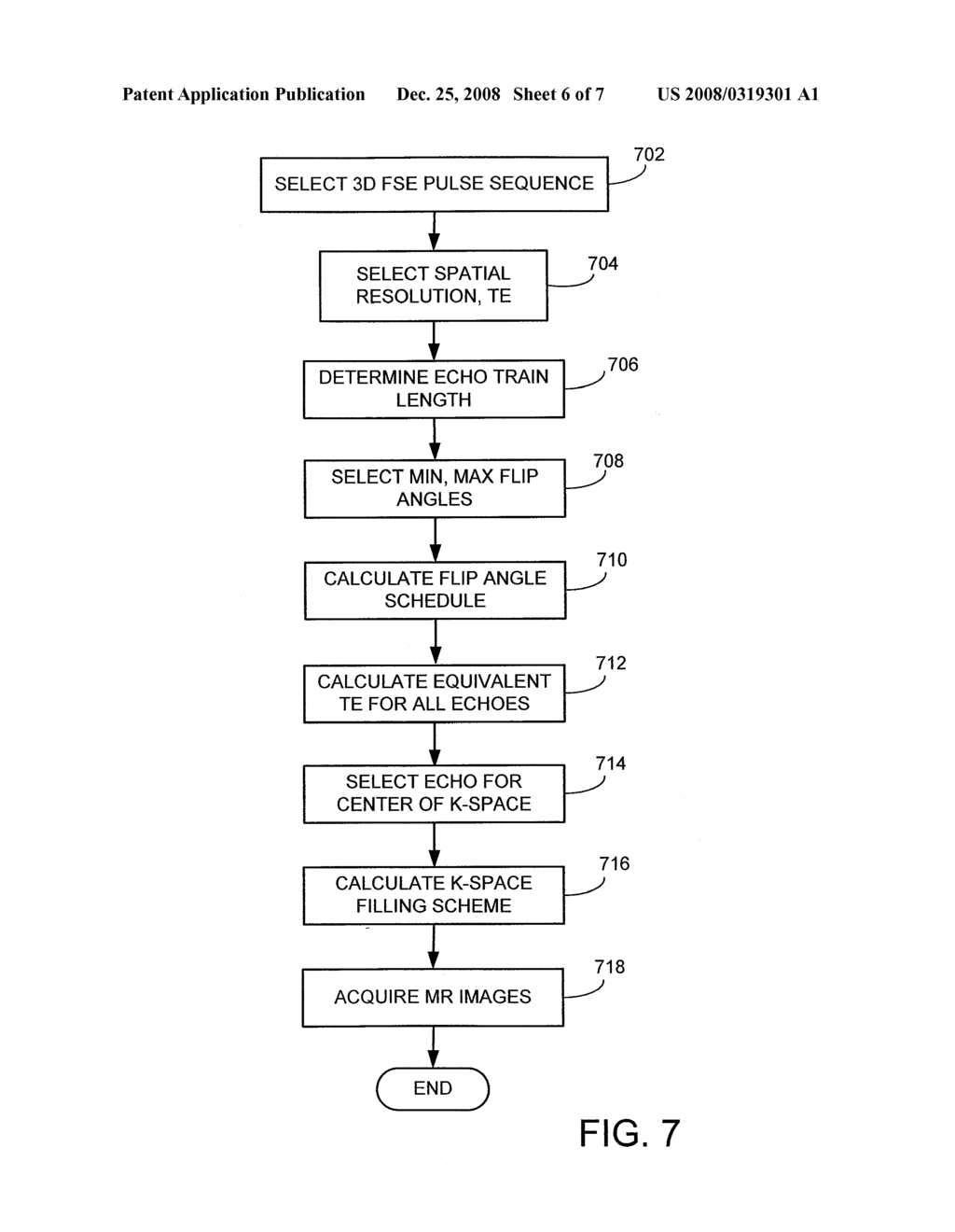 METHOD AND APPARATUS FOR GENERATING A FLIP ANGLE SCHEDULE FOR A SPIN ECHO TRAIN PULSE SEQUENCE - diagram, schematic, and image 07