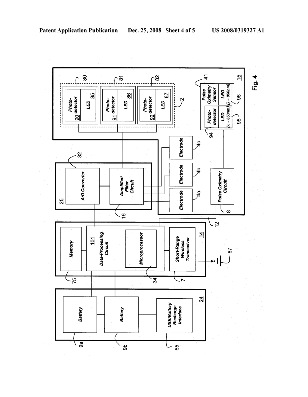 BODY-WORN SENSOR FEATURING A LOW-POWER PROCESSOR AND MULTI-SENSOR ARRAY FOR MEASURING BLOOD PRESSURE - diagram, schematic, and image 05