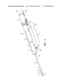 Biopsy device with selectable tissue receiving aperture orientation and site illumination diagram and image