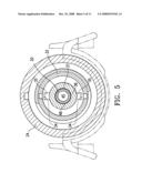 Biopsy device with selectable tissue receiving aperture orientation and site illumination diagram and image