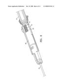 Biopsy device with selectable tissue receiving aperture orientation and site illumination diagram and image