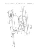 Biopsy device with selectable tissue receiving aperture orientation and site illumination diagram and image