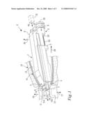 Device for the Application of Resilient Material Between Vertebras diagram and image