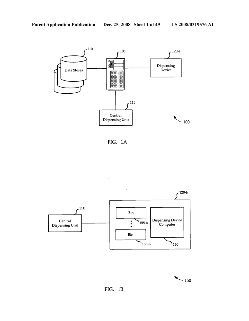 STATUS DESIGNATION FOR DISPENSING DEVICE SYSTEMS AND METHODS - diagram, schematic, and image 02