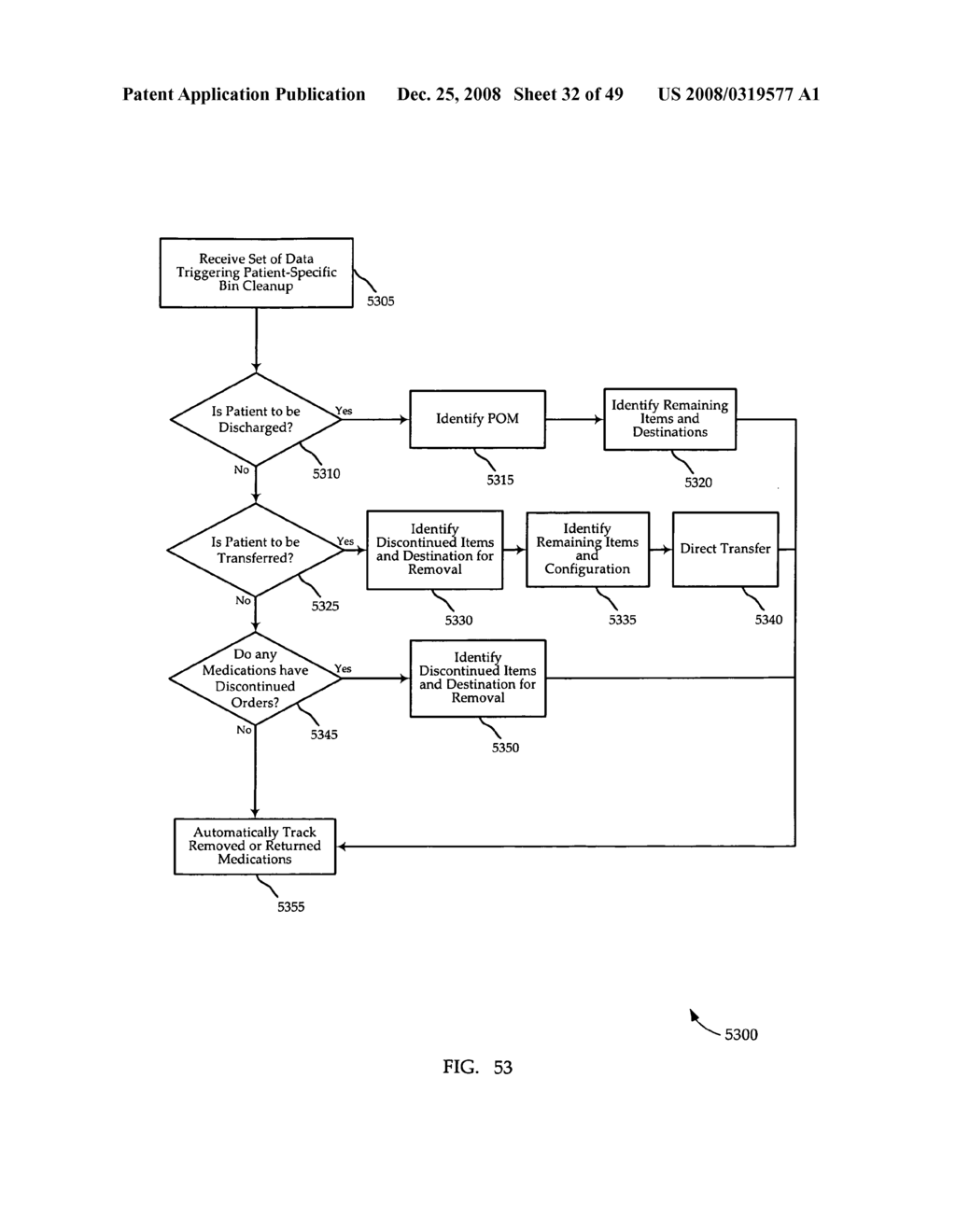 REMOVAL OR RETURN OF ITEMS ASSOCIATED WITH A PATIENT-SPECIFIC BIN SYSTEMS AND METHODS - diagram, schematic, and image 33