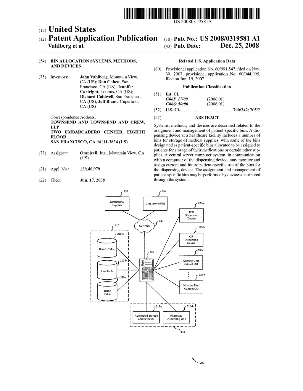 BIN ALLOCATION SYSTEMS, METHODS, AND DEVICES - diagram, schematic, and image 01