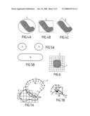 Method and System for Identifying Proximity Areas Between Several Digitally Simulated Geometrical Objects diagram and image