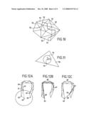 Method and System for Identifying Proximity Areas Between Several Digitally Simulated Geometrical Objects diagram and image