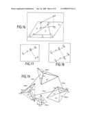 Method and System for Identifying Proximity Areas Between Several Digitally Simulated Geometrical Objects diagram and image